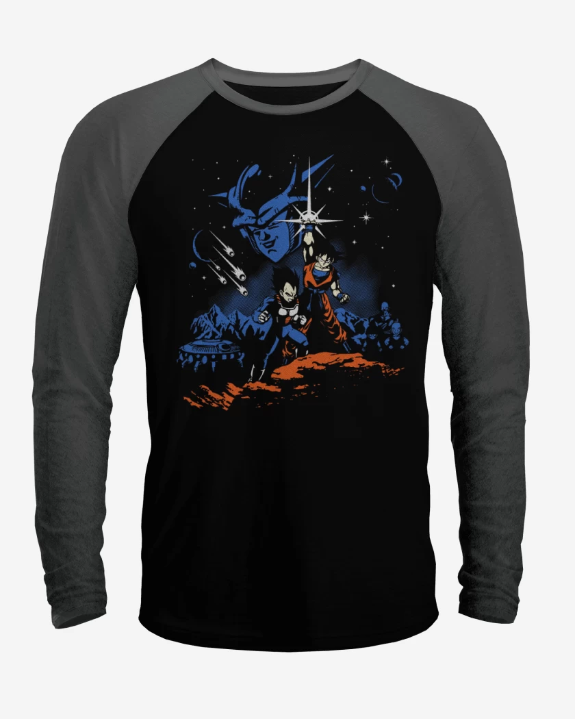 Polera Raglan dragon ball z