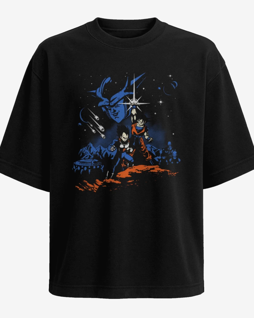 Polera Oversize dragon ball z