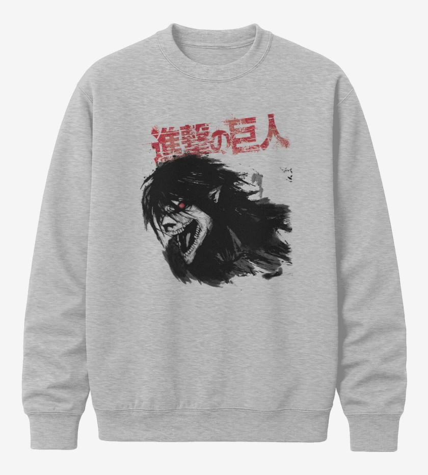 Poleron polo Gris Melange de Titan eren 2