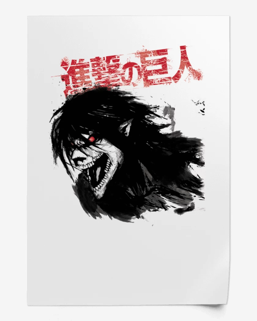 Print Titan eren 2