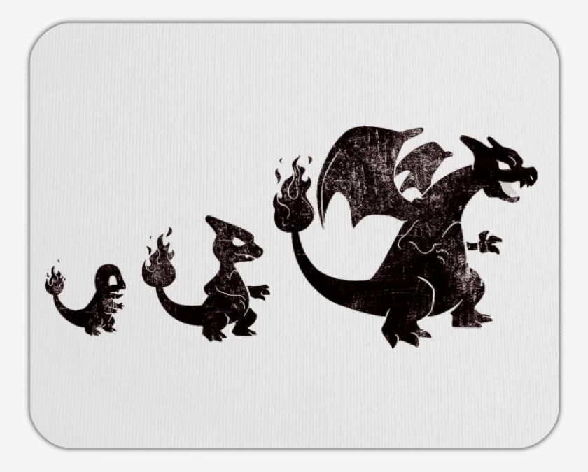 Mousepad Blanco de Char evo