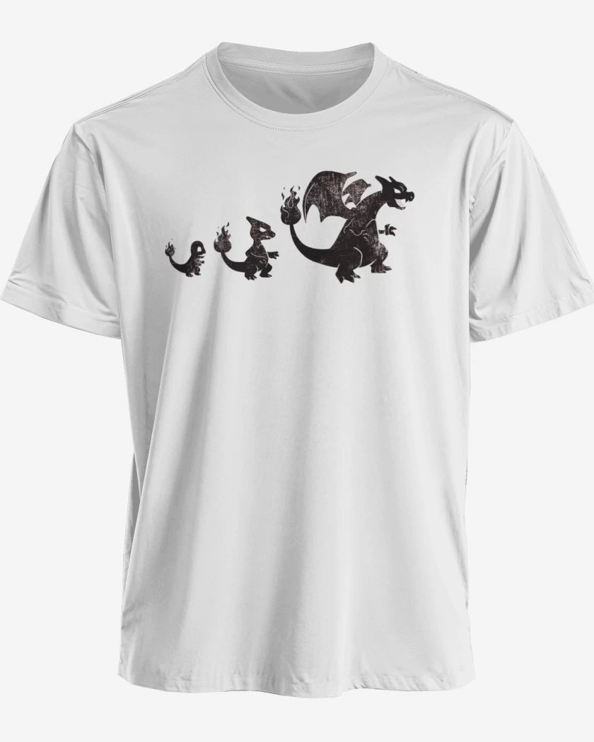 Polera premium Blanco de Char evo