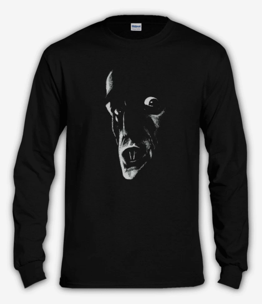 Polera manga larga Negro de El nosferatu