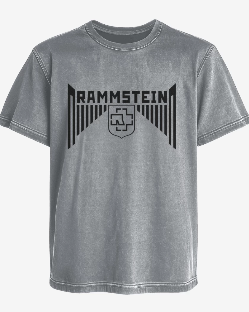 Polera desgastada ramstein i