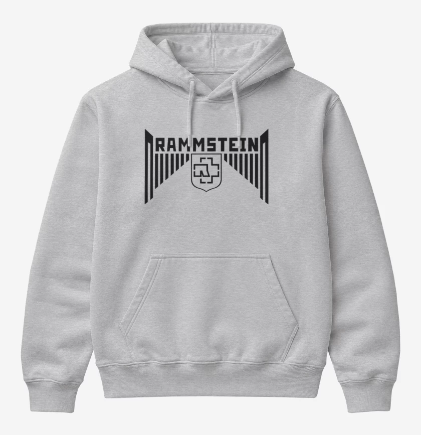 Poleron Canguro básico Gris Melange de ramstein i