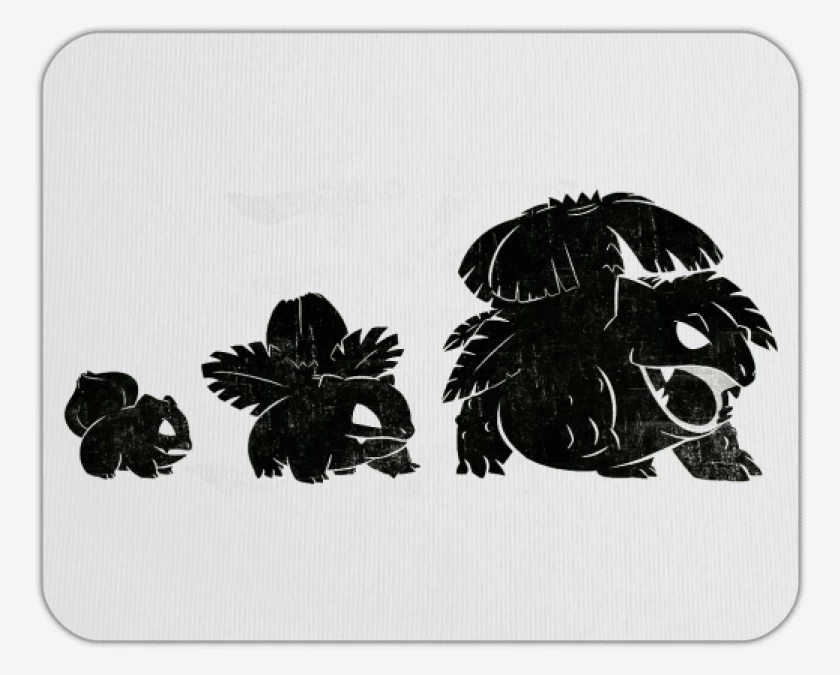 Mousepad bulbasaur evo
