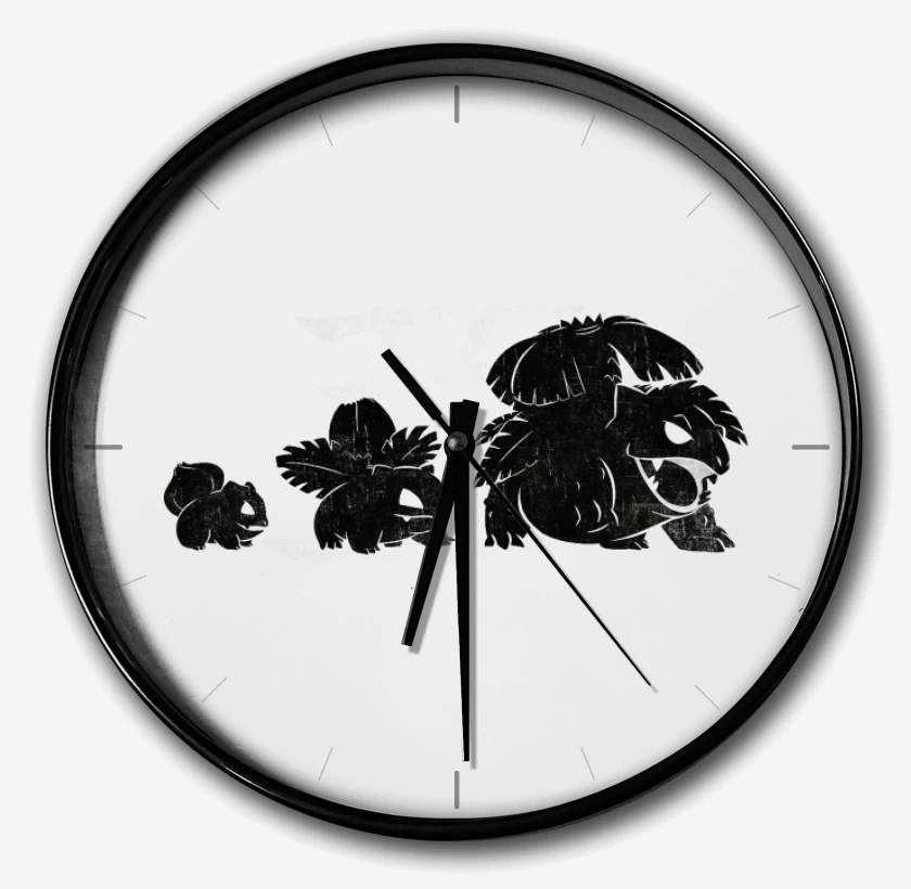 Reloj Blanco de bulbasaur evo