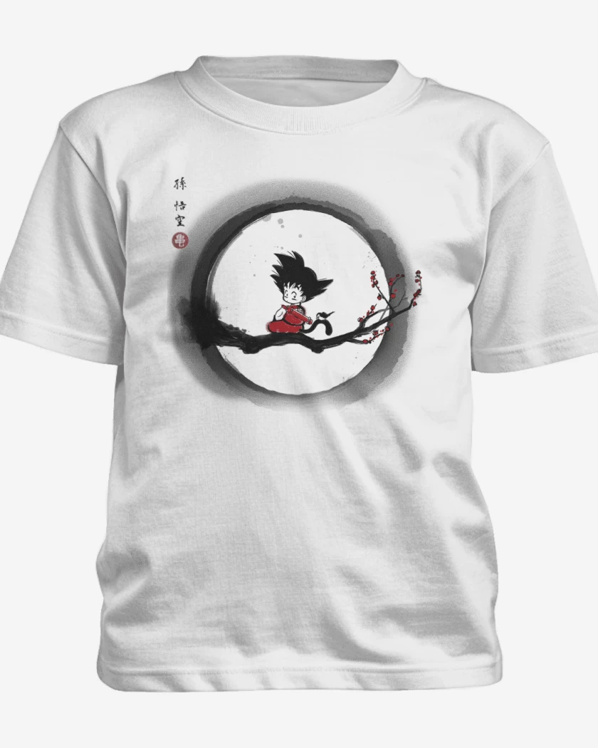 Polera de niño Pequeño goku 2