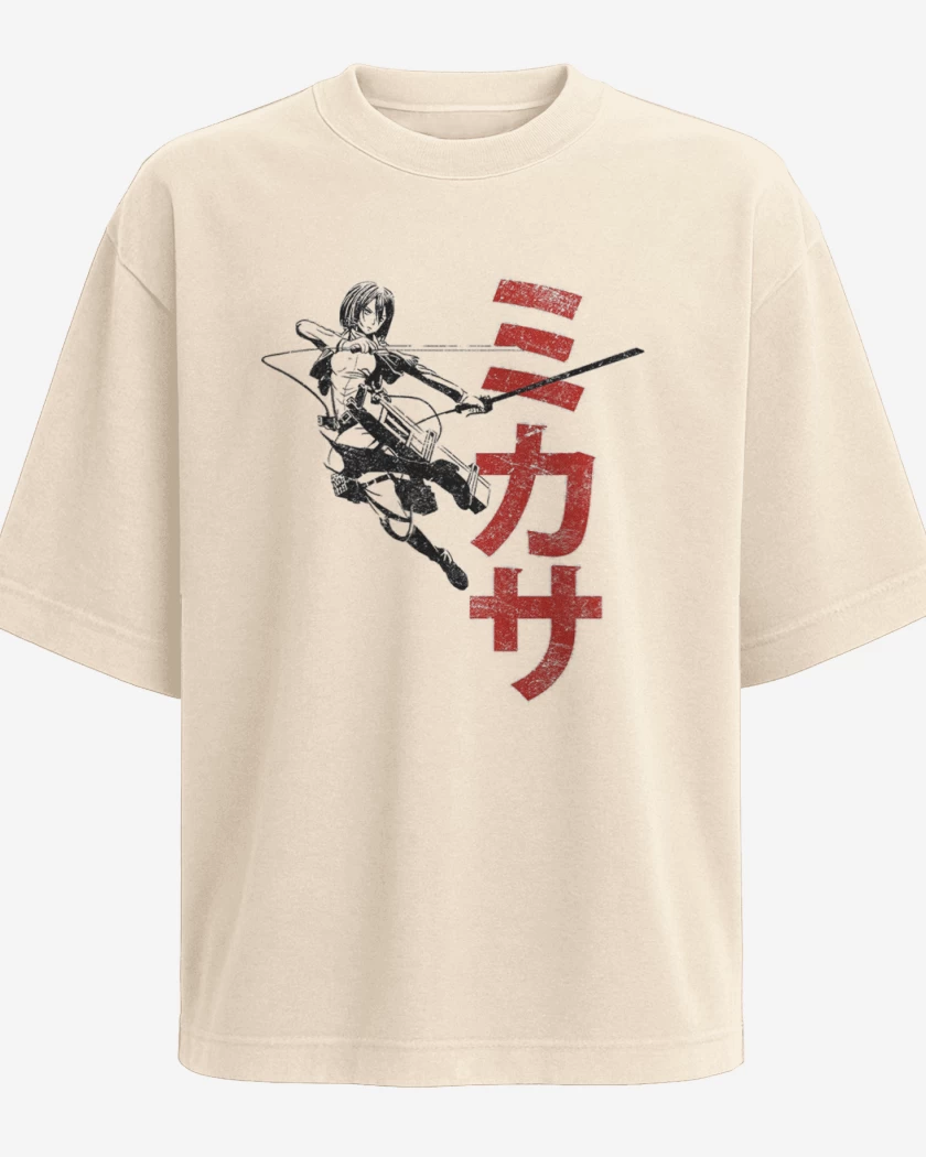 Polera Oversize mikasa 2