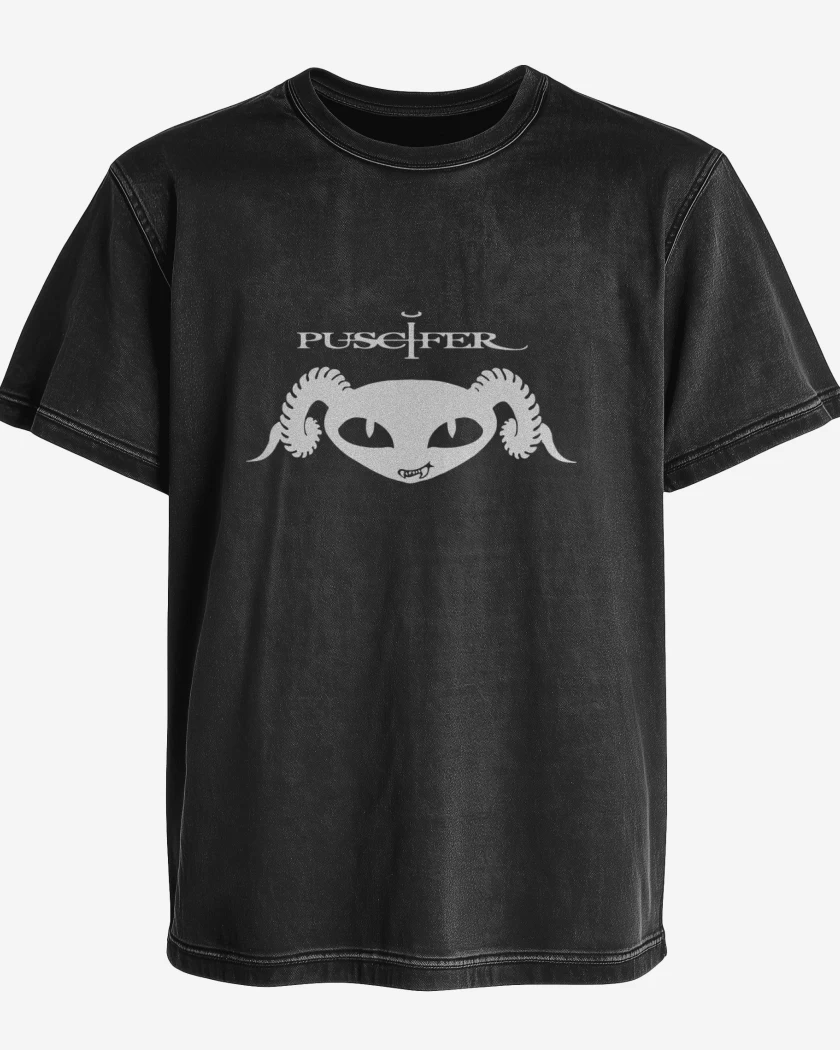 Polera desgastada Puscifer - Logo
