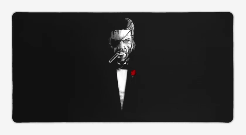 Mouse pad Gamer Negro de The bossfather