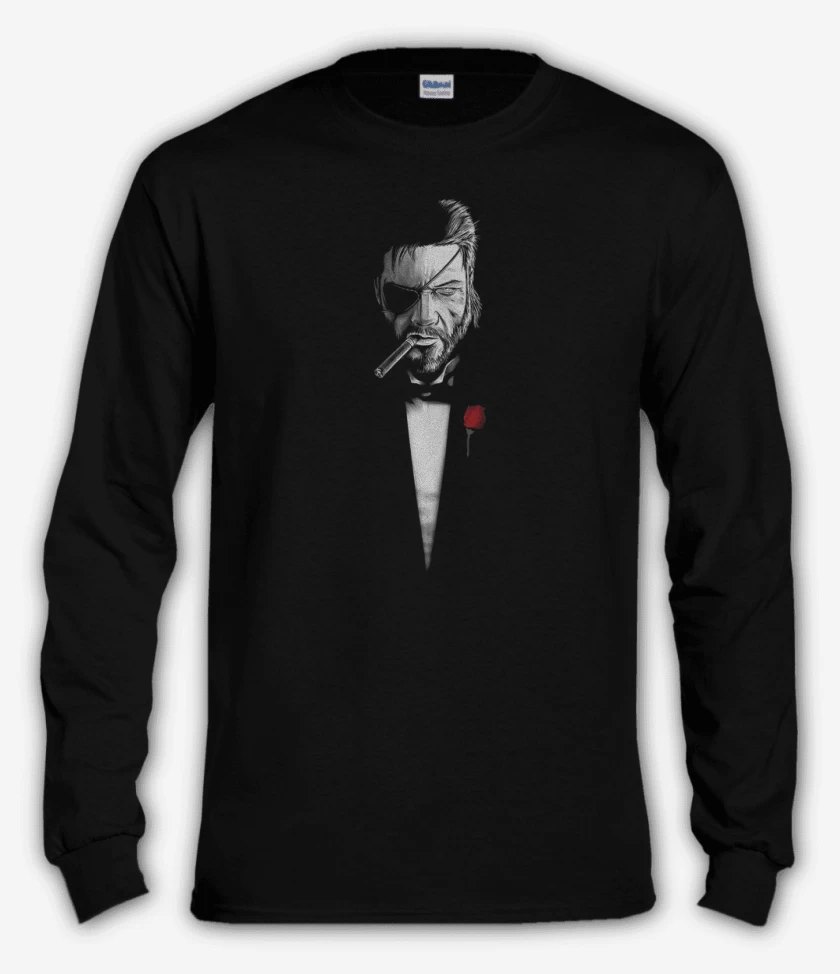 Polera manga larga Negro de The bossfather
