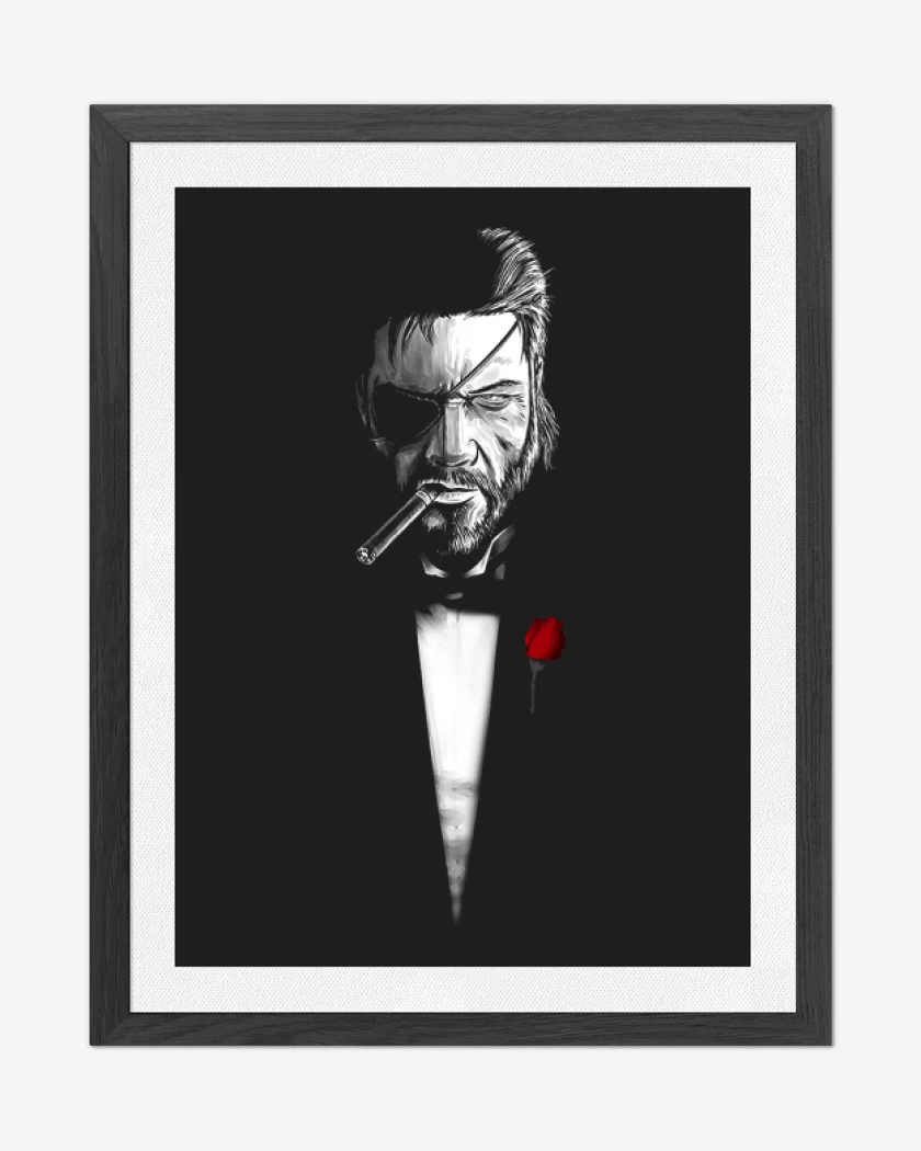 Cuadro decorativo Negro de The bossfather
