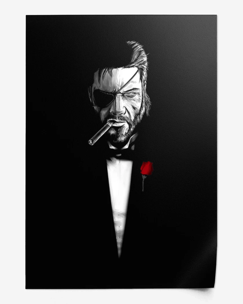Print Negro de The bossfather