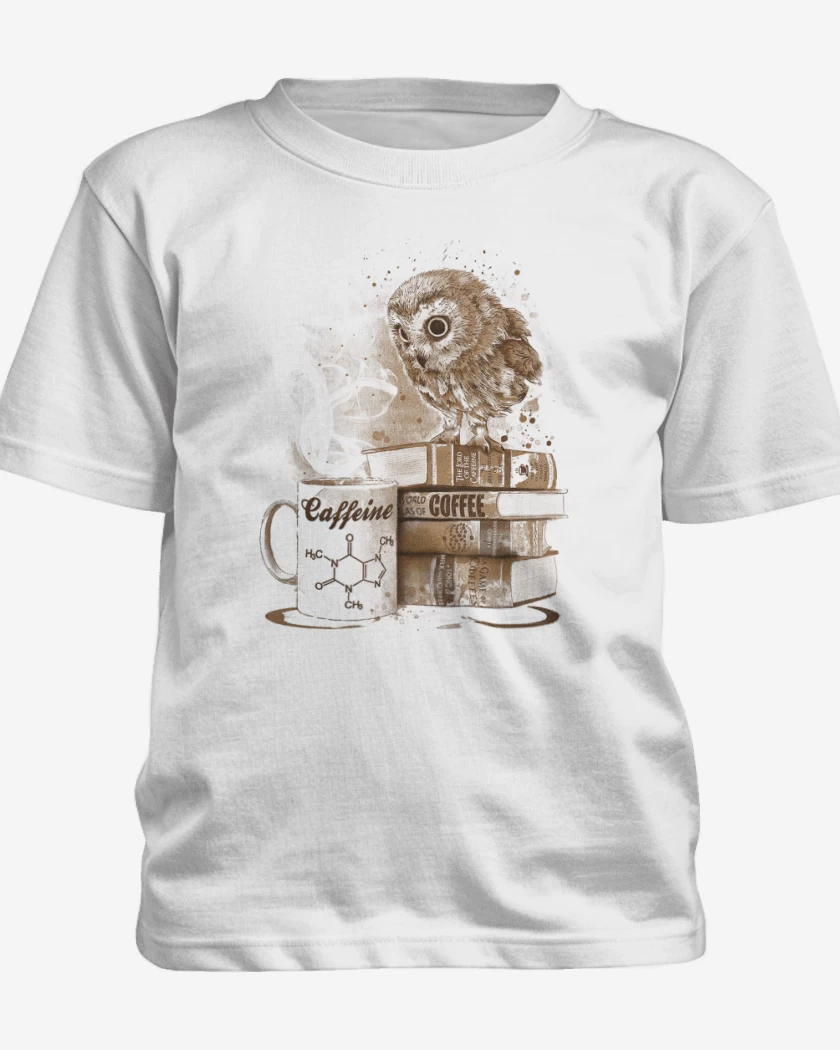 Polera de niño Blanco de Cafecito