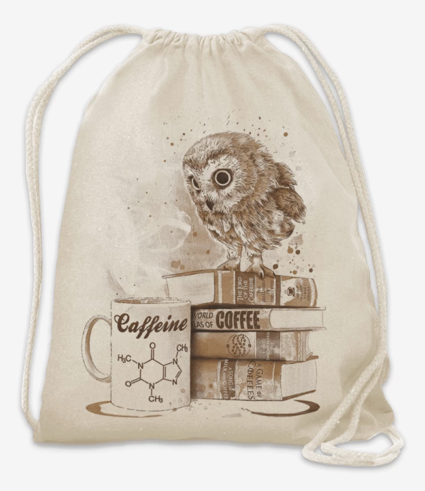 Mochila Blanco de Cafecito