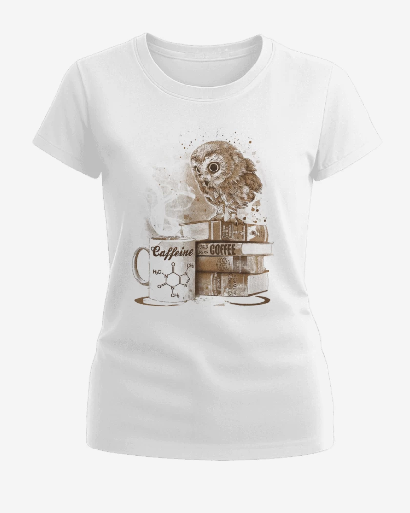 Polera de Mujer Blanco de Cafecito