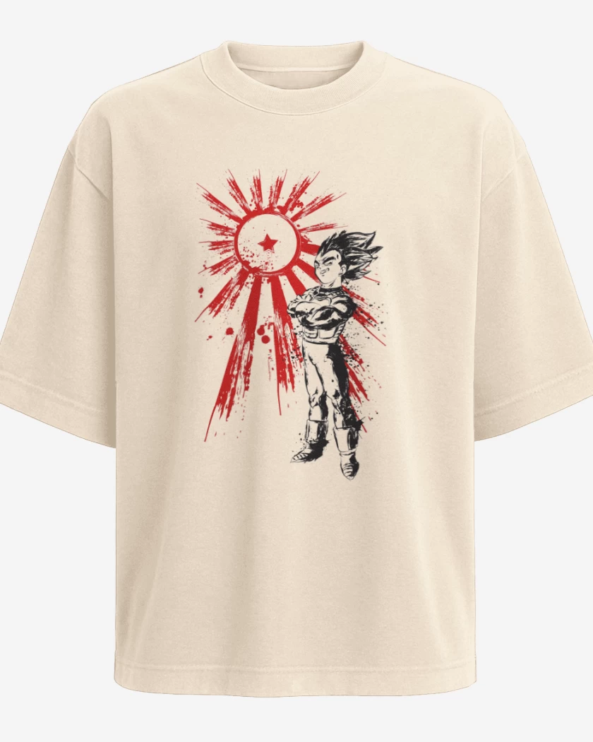 Polera Oversize Beige de Prince of Saiyans