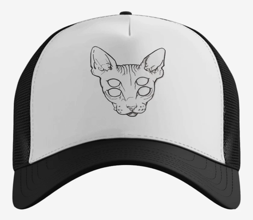 Gorro Gato Ojos Efect