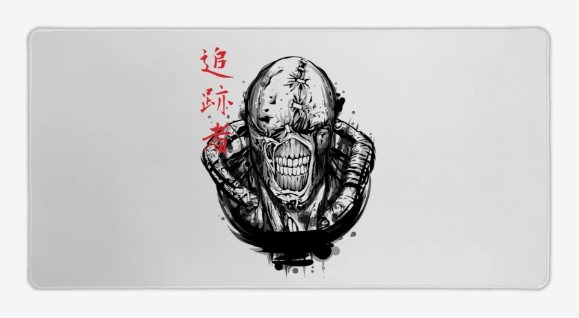 Mouse pad Gamer Blanco de Nemesis