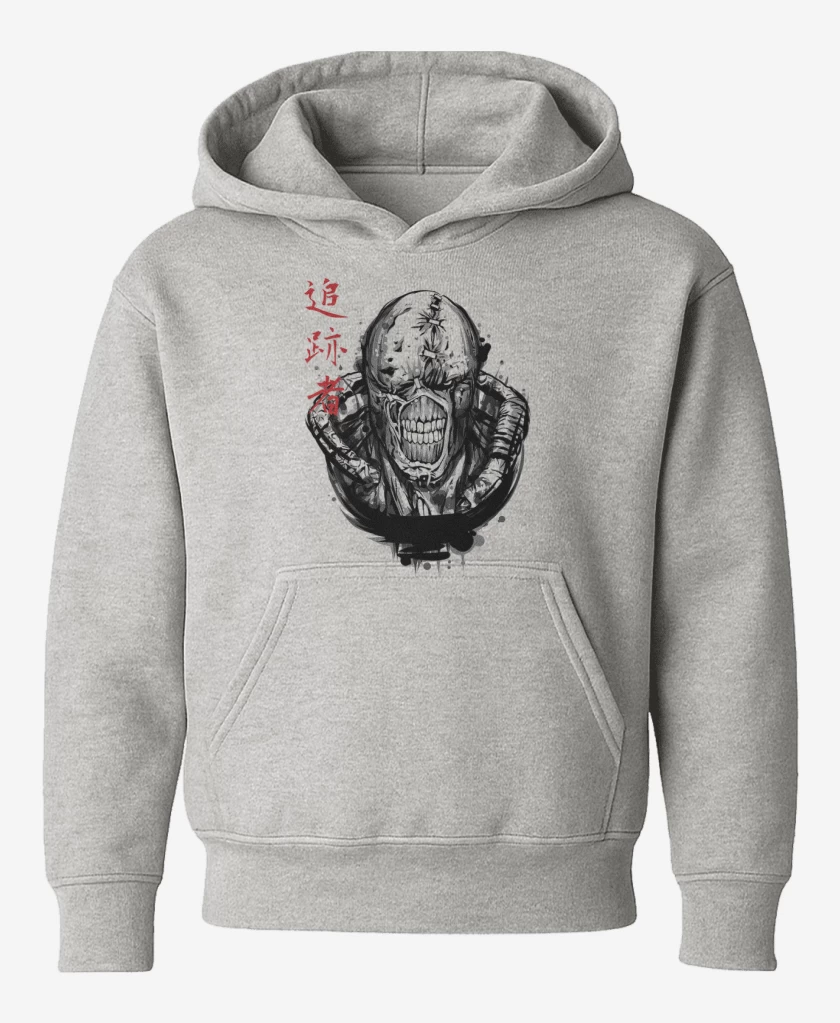 Poleron de niño Gris Melange de Nemesis