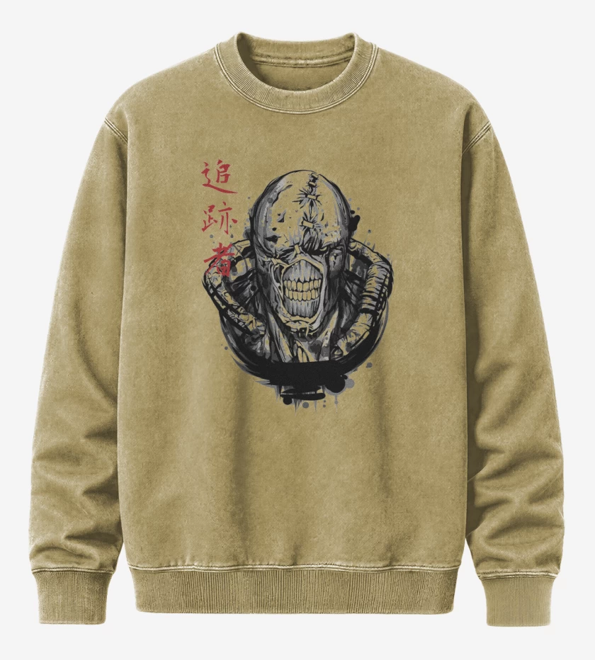 Poleron Polo Acid Wash Beige de Nemesis