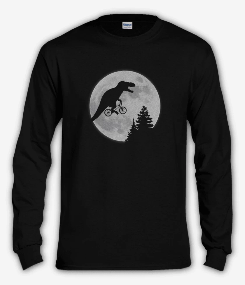 Polera manga larga Negro de E.T. REX 