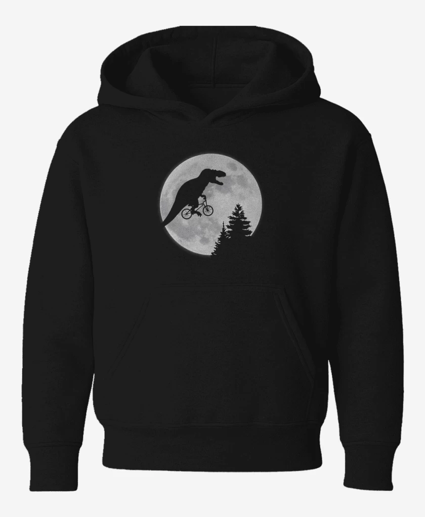 Poleron de niño Negro de E.T. REX 