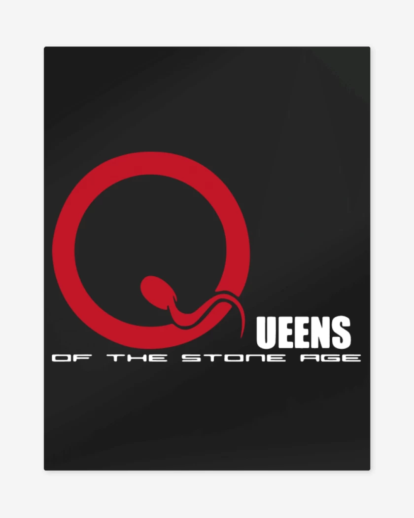 Print metalico Queens of the Stone Age - Logo 1