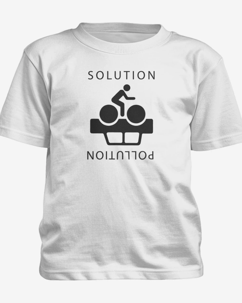 Polera de niño Blanco de Cleta Solution