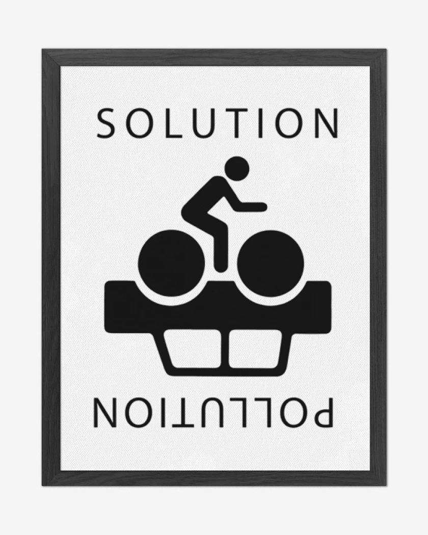 Cuadro decorativo Blanco de Cleta Solution
