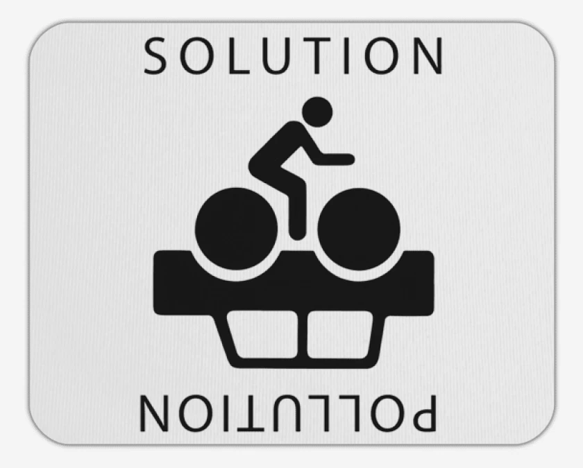 Mousepad Blanco de Cleta Solution