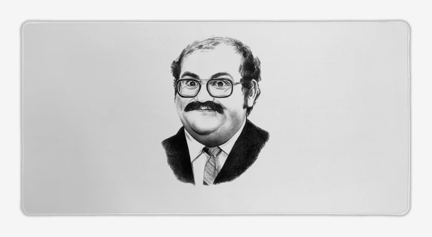 Mouse pad Gamer Blanco de Barriga