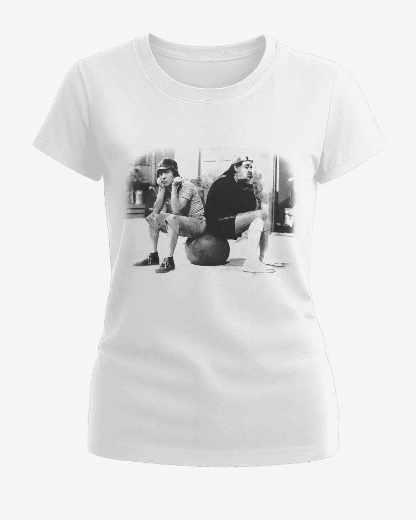 Polera de Mujer Blanco de Chavo y Quico
