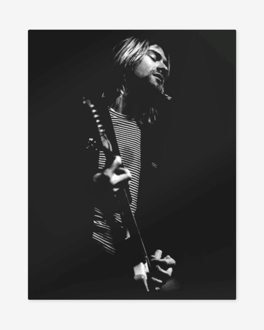 Print metalico Negro de Kurt 2 