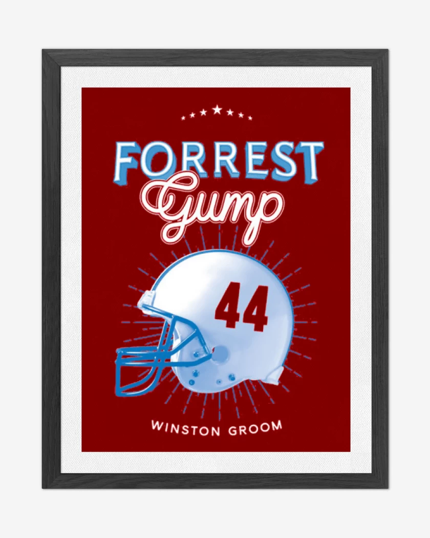 Cuadro decorativo Rojo de Gump 44