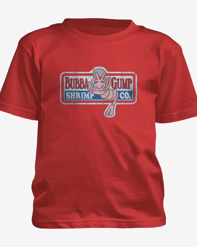 Polera de niño Rojo de Bubba Gump 2 