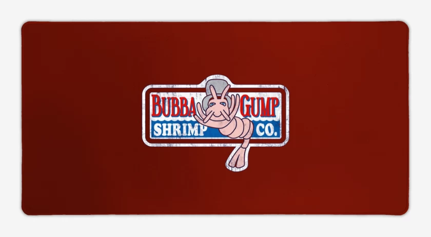 Mouse pad Gamer Rojo de Bubba Gump 2 
