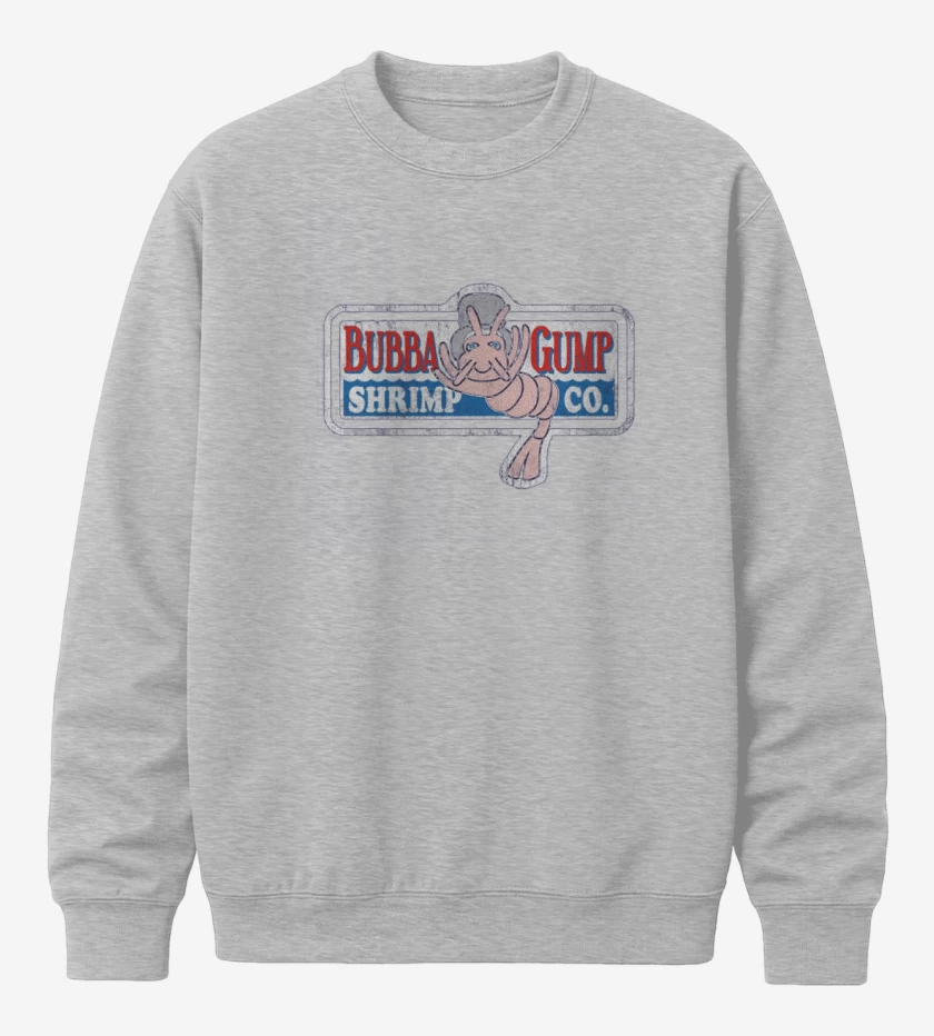 Poleron polo Gris Melange de Bubba Gump 2 