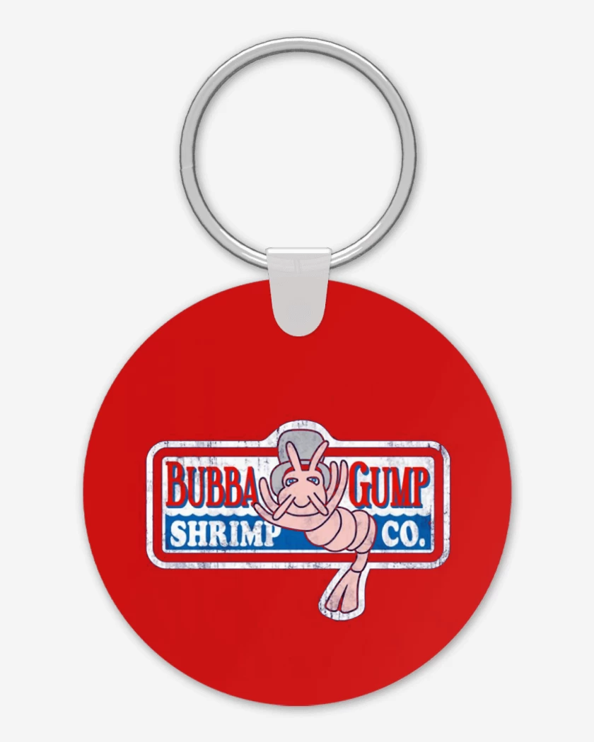 Llavero Rojo de Bubba Gump 2 