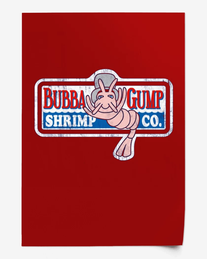 Print Bubba Gump 2 