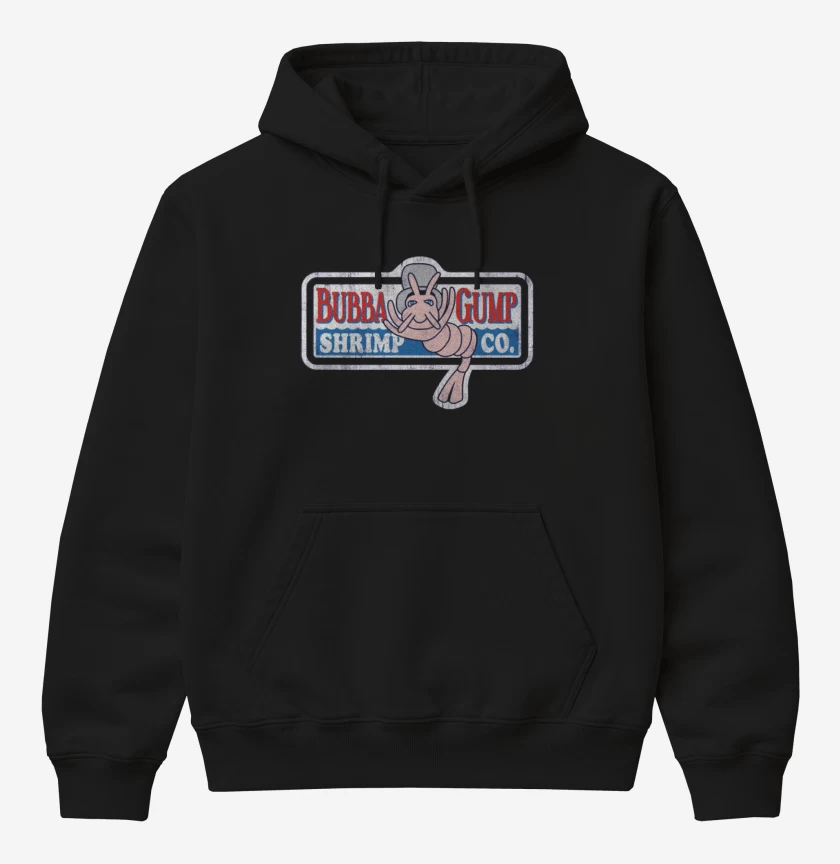 Poleron Canguro básico Negro de Bubba Gump 2 