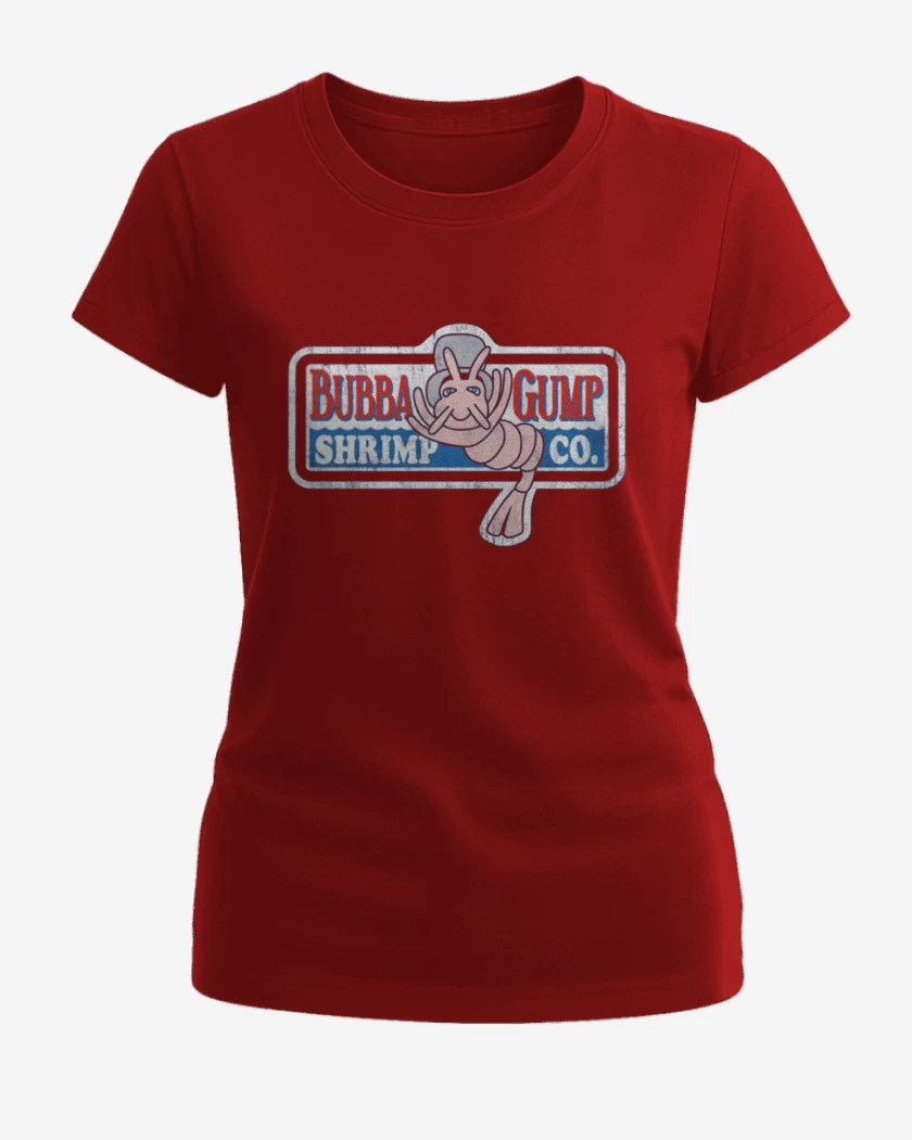 Polera de Mujer Rojo de Bubba Gump 2 