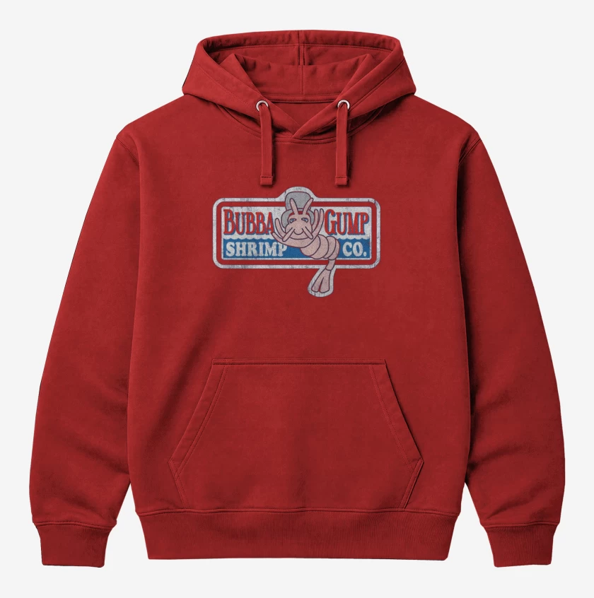 Polerón Canguro Rojo de Bubba Gump 2 