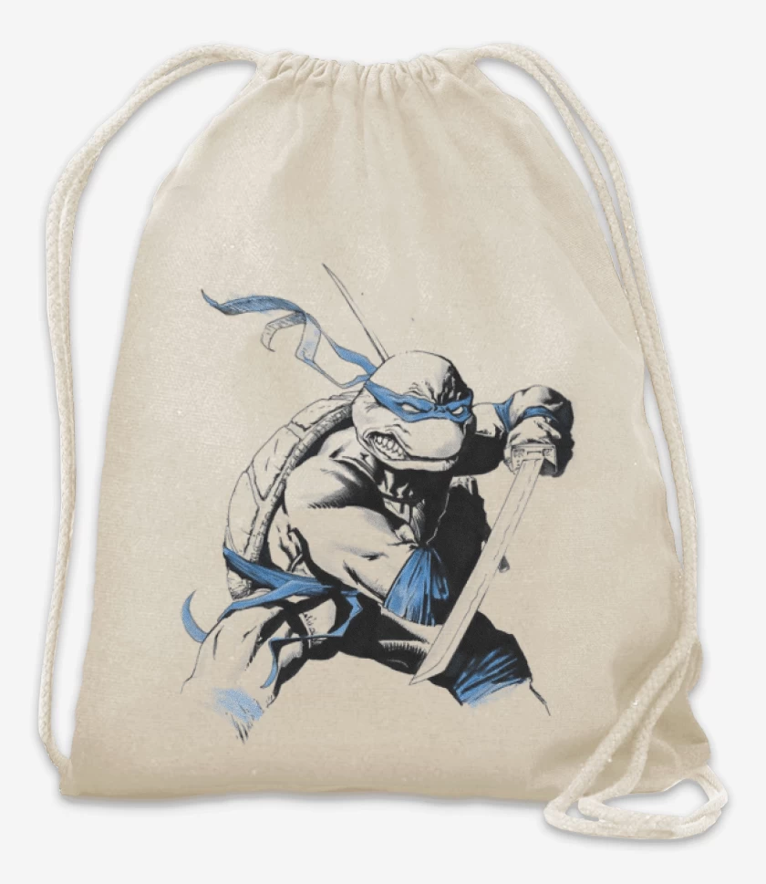 Mochila Blanco de Tortu Ninja 