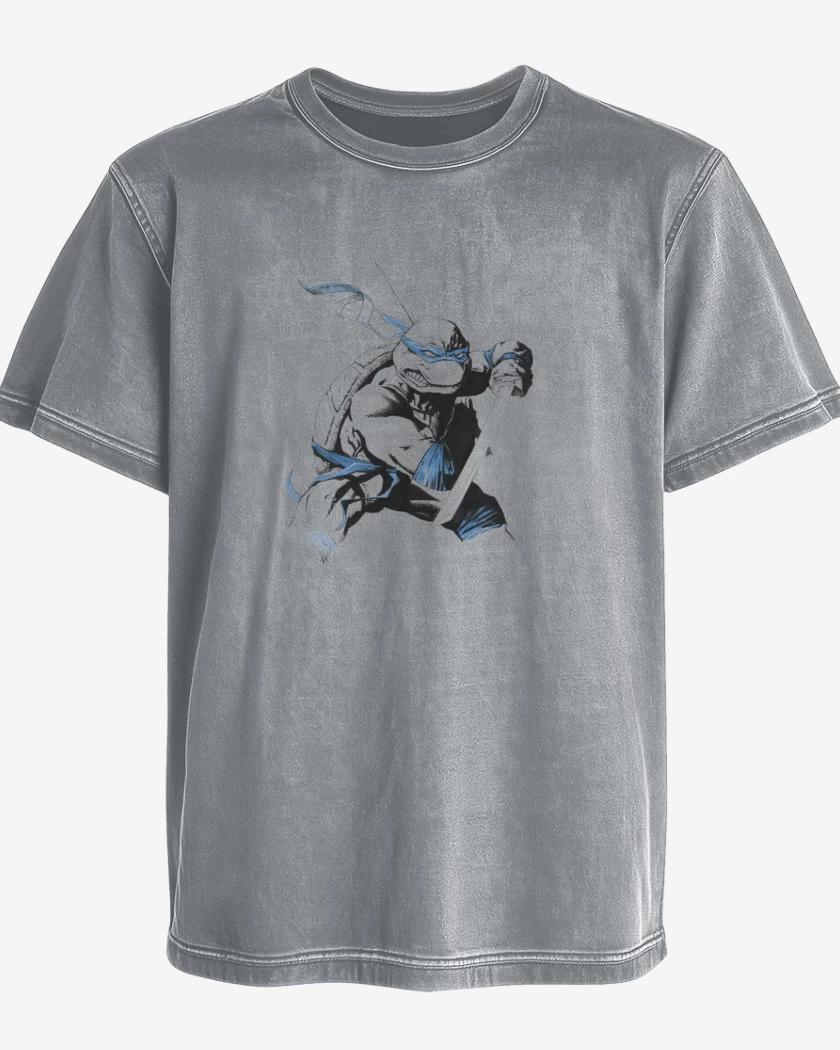 Polera desgastada Tortu Ninja 