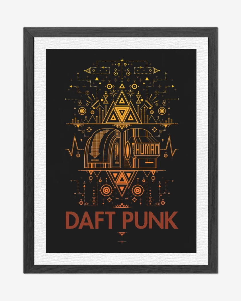 Cuadro decorativo Negro de Daft 2 