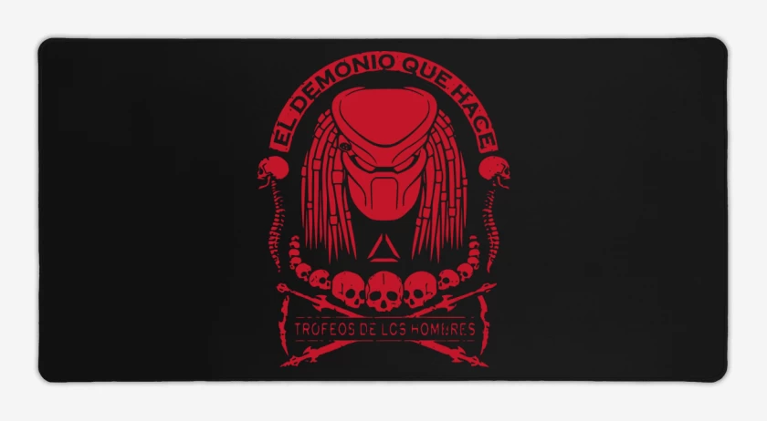 Mouse pad Gamer Negro de Predator - Apodo