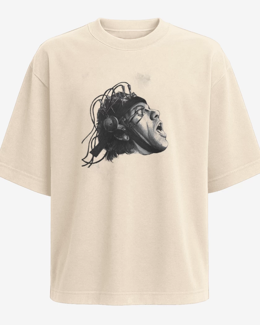 Polera Oversize Beige de Orange 2 