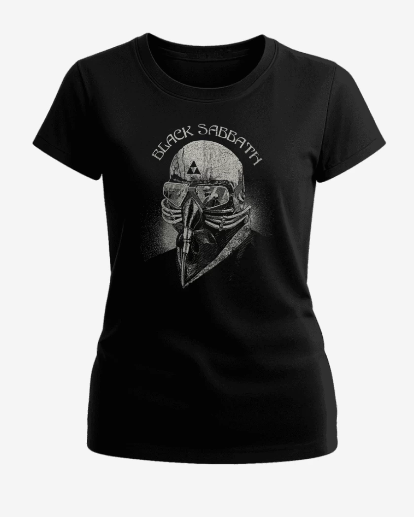 Polera de Mujer Negro de blacksabbath79